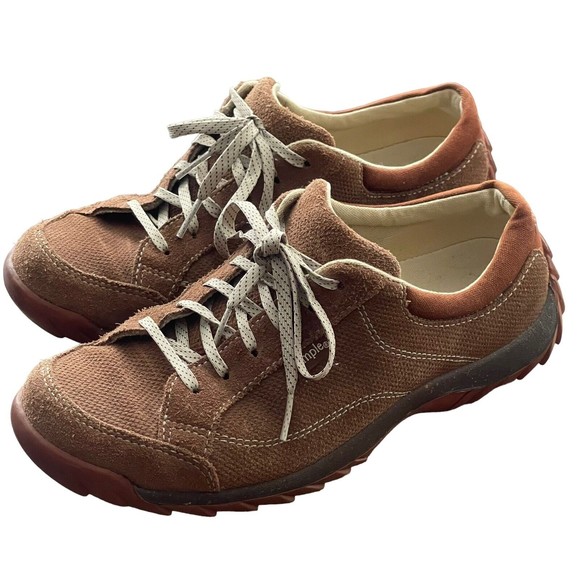 Simple Brand Sugar 9143 Womens 8 Brown Rust Suede Leather Shoes Sneaker - Picture 3 of 10